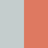 siva/oranžna